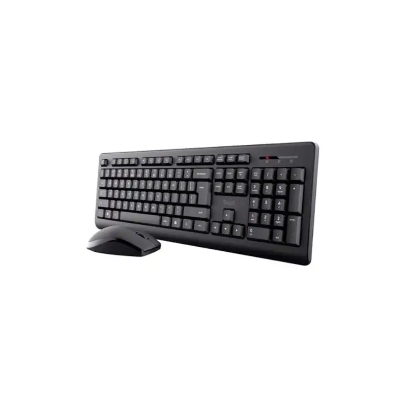 (25433) TRUST COMBO TECLADO + RATÓN INALÁMBRICO PRIMO QWERTY ESPAÑOL NEGRO