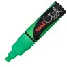 (140129000) UNIBALL MARCADOR DE TIZA LIQUIDA CHALK PWE-8K VERDE FLUOR