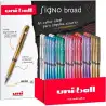 (182634955) UNIBALL ROLLERBALL SIGNO BROAD UM-153 1.0MM SURTIDO METÁLICO EXPOSITOR 36 UD