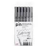 (234617000) UNIBALL ROTULADOR CALIBRADO PIN-200(S)/6P SURTIDO GRIS & NEGRO ESTUCHE 6 UD
