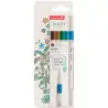 (302422262) UNIBALL EMOTT ROTULADORES DE ESCRITURA Y DIBUJO COLORES TROPICALES ESTUCHE 5 UD