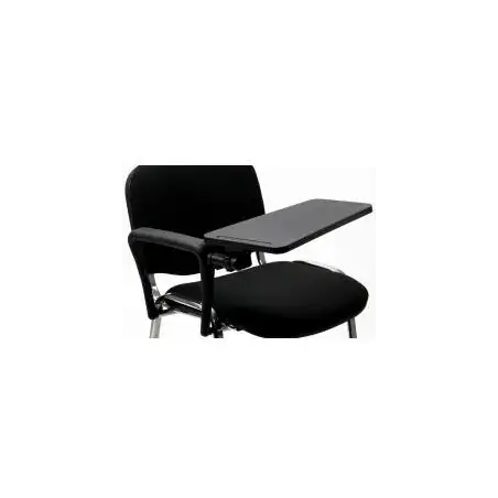 (ACCKTDAF1) UNISIT REPOSABRAZOS CON MESITA ESCRITORIO PARA SILLA CONFIDENTE DADO NEGRO