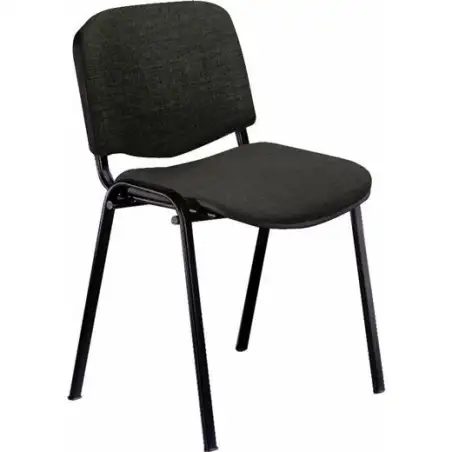 (D5S/EN) UNISIT SILLA CONFIDENTE DADO TAPIZADA NEGRA