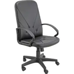 (DNP/KN) UNISIT SILLÓN DIRECCION DANTE CUERO NEGRO