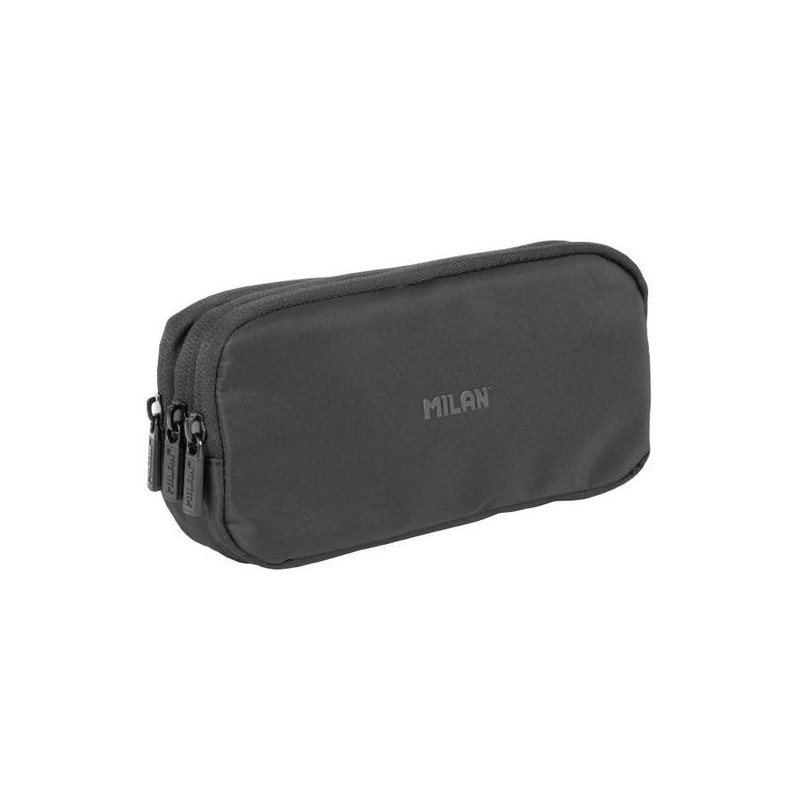 (081135DW) MILAN PORTATODO 3 CREMALLERAS SERIE SHADOW NEGRO