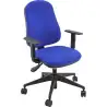 (SISY/BR/EB) UNISIT SILLA ADMINISTRATIVA SINCRO SIMPLE AZUL REPOSABRAZOS AJUSTABLES