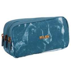 (081135LVB) MILAN PORTATODO 3 CREMALLERAS SERIE LAVA AZUL