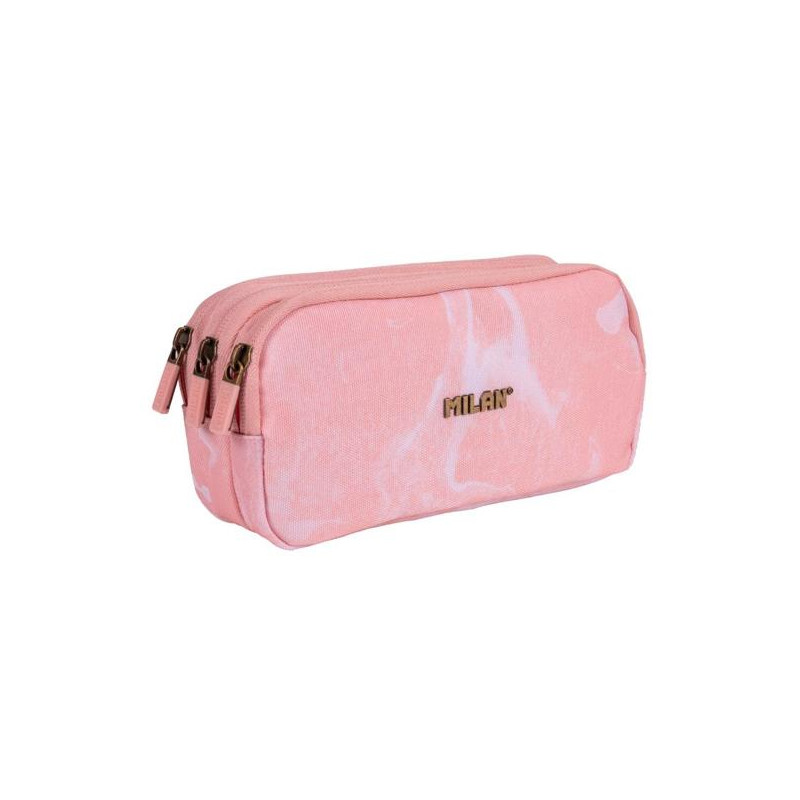 (081135LVP) MILAN PORTATODO 3 CREMALLERAS SERIE LAVA ROSA