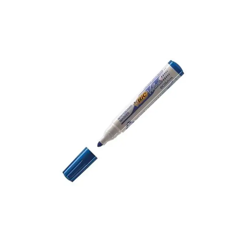 (904938) VELLEDA MARCADOR PIZARRA BLANCA ECOLUTIONS 1701 PUNTA REDONDA AZUL CAJA 12 UD