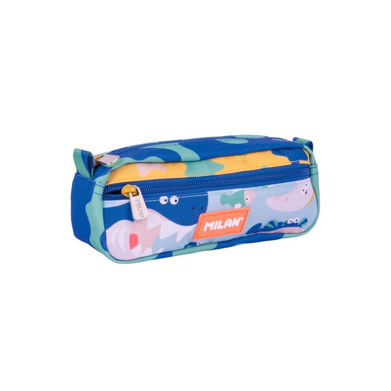 (081148BD) MILAN PORTATODO RECTANGULAR 2 CREMALLERAS SERIE ESPECIAL BLUE ODYSSEY
