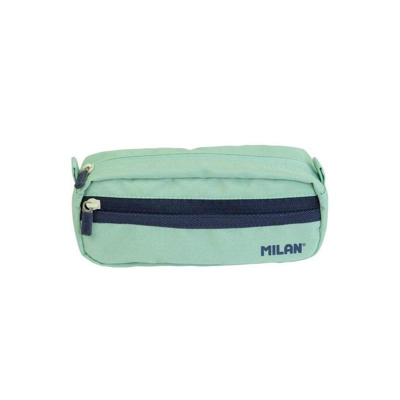 (081148SNCGR) MILAN PORTATODO RECTANGULAR 2 CREMALLERAS SERIE 1918 VERDE