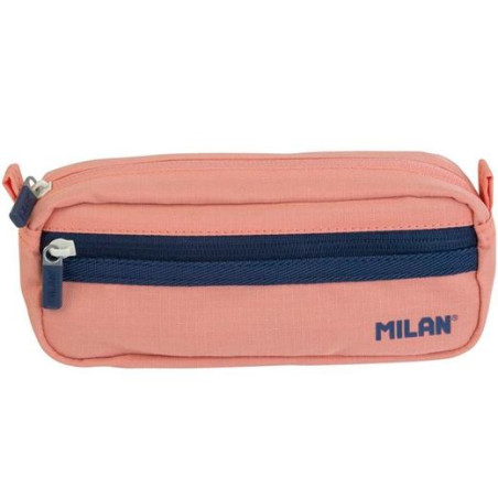 (081148SNCP) MILAN PORTATODO RECTANGULAR 2 CREMALLERAS SERIE 1918 ROSA