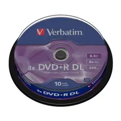 (43666) VERBATIM DVD+R DOBLE CAPA