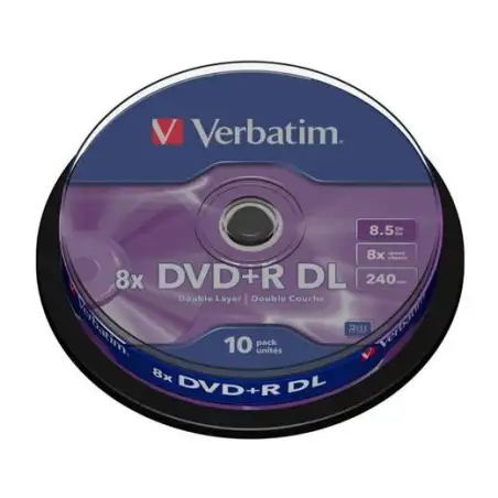 (43666) VERBATIM DVD+R DOBLE CAPA