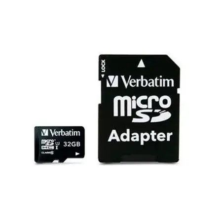(44083) VERBATIM TARJETA MICRO SDHC 32GB CLASE 10 C/ADAPTADOR