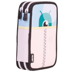 (081264ALNB) MILAN PLUMIER 2 PISOS CON CONTENIDO SERIE ESPECIAL ALIENS AZUL