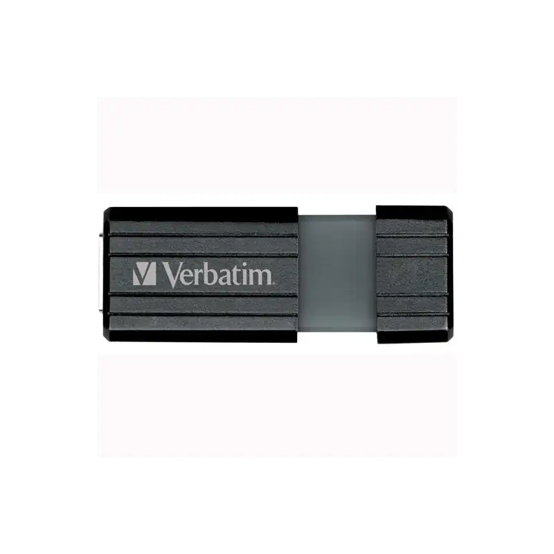 (49063) VERBATIM PENDRIVE STORE'N'GO PINSTRIPE 16GB HI-SPEED RETRÁCTIL USB 2.0 NEGRO