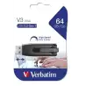 (49174) VERBATIM PENDRIVE V3 STORE ´N´ GO SUPER SPEED 64GB RETRÁCTIL USB 3.2 NEGRO