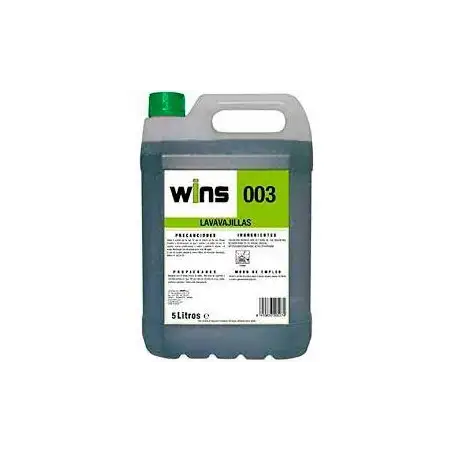 (301G05013) VINFER LAVAVAJILLAS MANUAL WINS 003 GARRAFA 5L