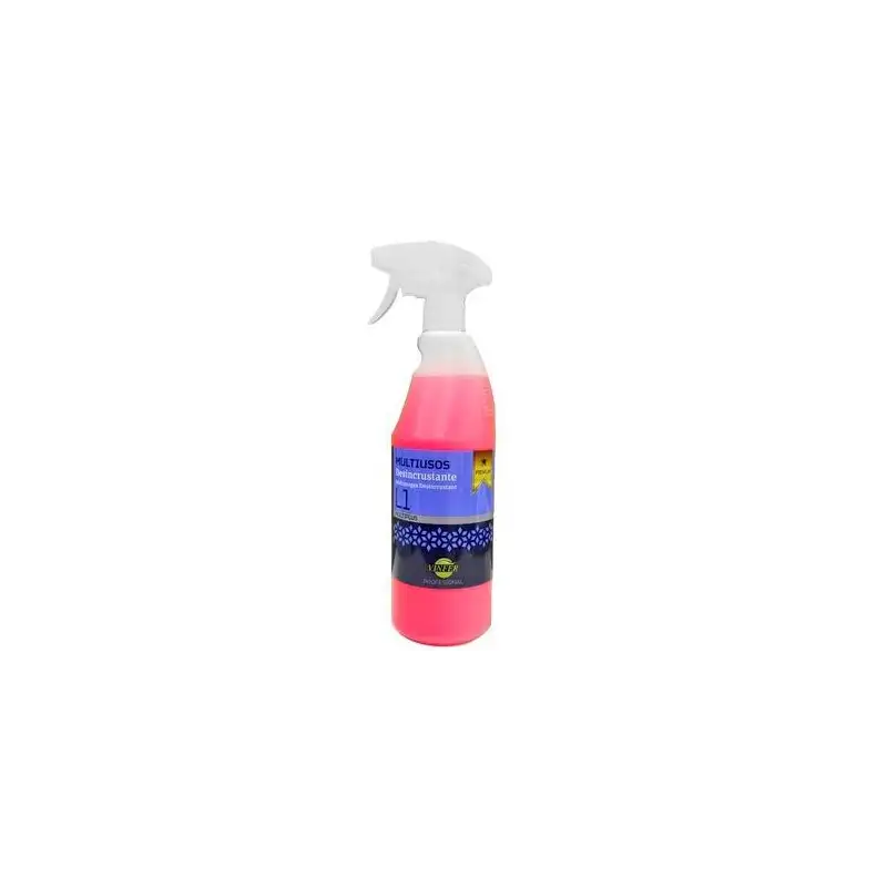 (L451750006) VINFER LIMPIADOR MULTIUSOS DESINCRUSTANTE PROF L1 BOTELLA 750ML ROJO