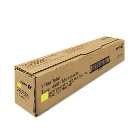 (006R01514) XEROX TONER AMARILLO PARA WORKCENTRE 7525/7530/7535/7545/7556/7830/7835/7845/7855