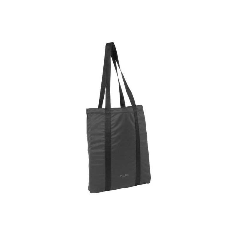 (62101CDW) MILAN BOLSO TOTE BAG SERIE SHADOW NEGRO