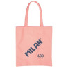(62101SNCP) MILAN BOLSA DE MANO TOTE BAG SINCE 1918 ROSA