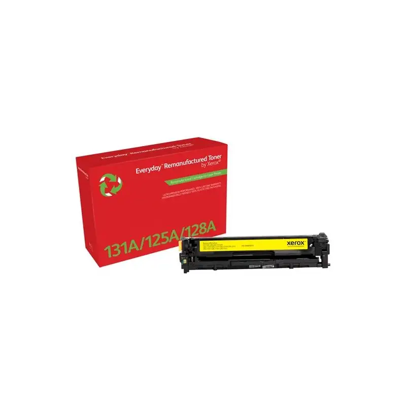 (006R03810) XEROX EVERYDAY REMANUFACTURED TONER AMARILLO PARA HP 131A/125A/128A COLOR LASERJET PRO 200 M251 CM1312 - CF212A/C...