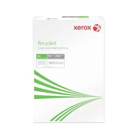 (003R91165) XEROX PAPEL DIN A4 80GR RECICLADO PAQUETE 500H -CAJA 5 UD-