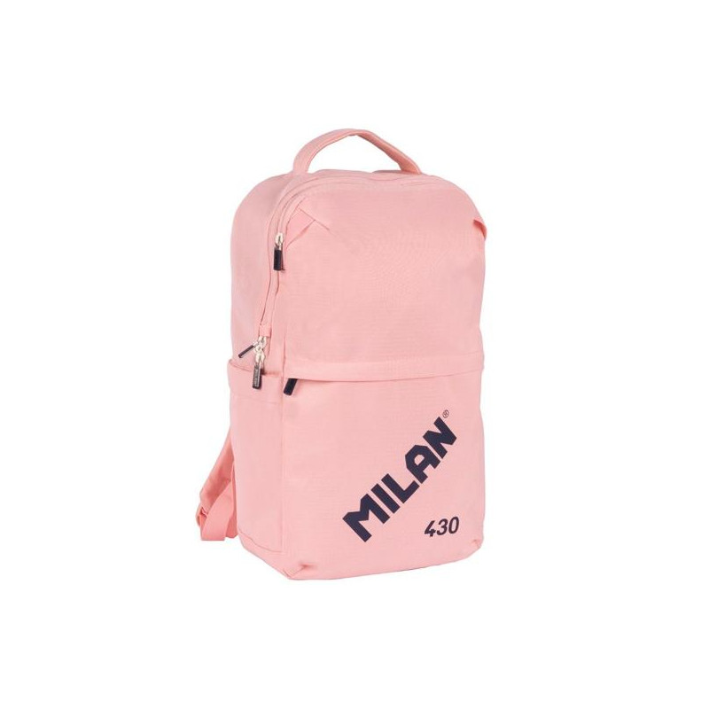(624201SNCP) MILAN MOCHILA URBANA COMPACTA CON CIERRE DE SEGURIDAD 15L COLECCIÓN 430 SINCE 1918 ROSA