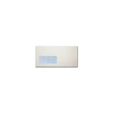 (877S1122VI/500) YOSAN SOBRE OFFSET 90GR 115X225 BLANCO TIRA AUTOADHESIVA Y CON VENTANA IZQUIERDA -500U-