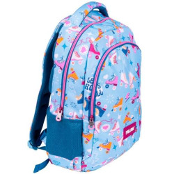 (624601RL2) MILAN MOCHILA ESCOLAR 2 CREMALLERAS 21L SERIE ESPECIAL ROLLER 2