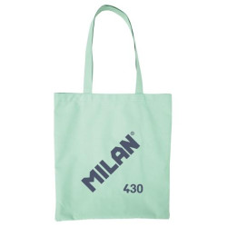 (62101SNCGR) MILAN BOLSA DE MANO TOTE BAG SINCE 1918 VERDE
