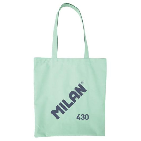 (62101SNCGR) MILAN BOLSA DE MANO TOTE BAG SINCE 1918 VERDE