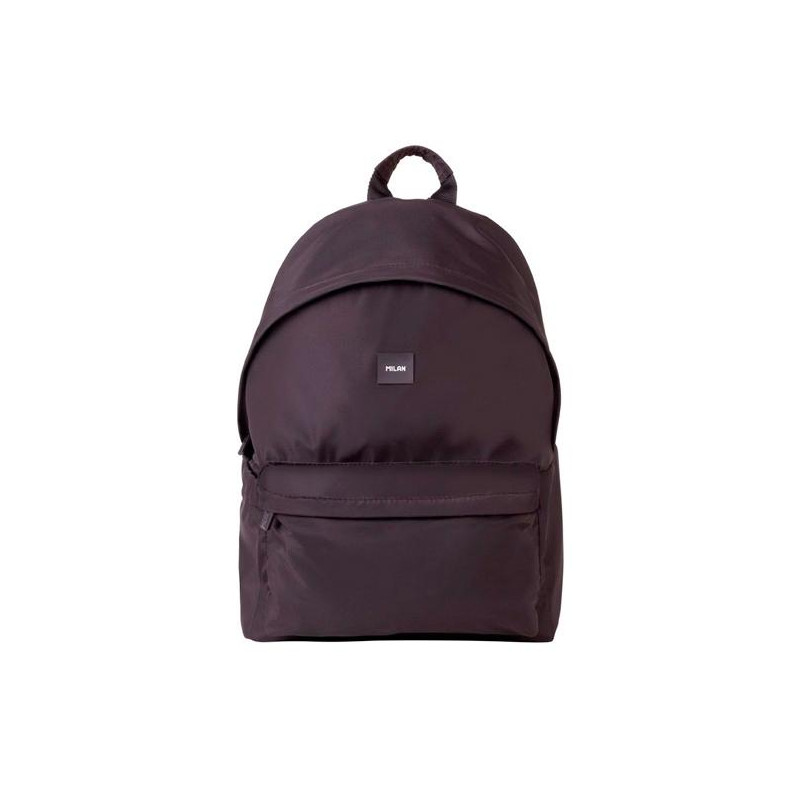 (624605DW) MILAN MOCHILA URBANA CLÁSICA 2 CREMALLERAS 22L SERIE SHADOW NEGRO