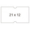 (100910) APLI ETIQUETAS PARA ETIQUETADORA DE PRECIOS 21X12MM C/RECTOS 6 ROLLOS DE 1000 BLANCO