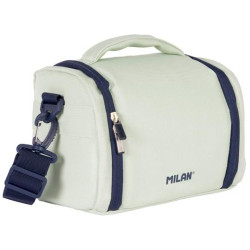 (08808SNCGR) MILAN BOLSA ISOTÉRMICA PORTA ALIMENTOS GRAN CAPACIDAD 5L COLECCIÓN 430 SINCE 1918 VERDE