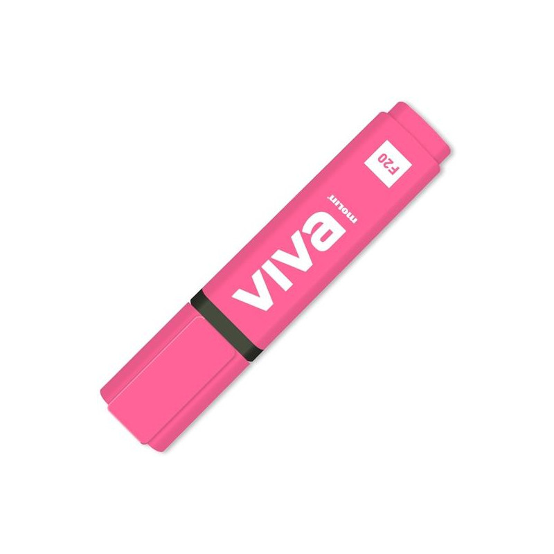 (RTF240-10-20) MOLIN MARCADOR FLUORESCENTE VIVA FUCSIA