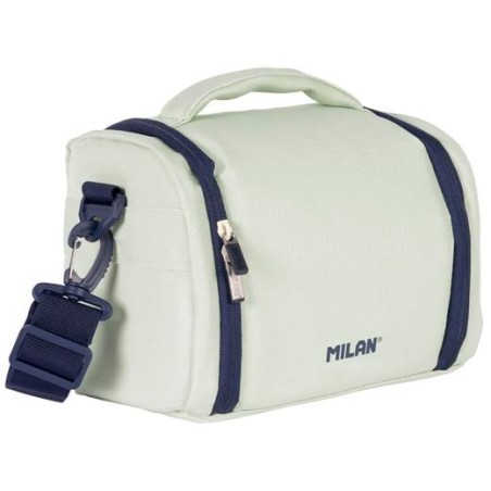 (08808SNCGR) MILAN BOLSA ISOTÉRMICA PORTA ALIMENTOS GRAN CAPACIDAD 5L COLECCIÓN 430 SINCE 1918 VERDE