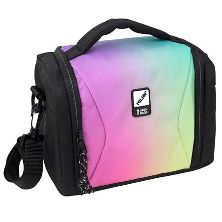 (08808SNK1) MILAN BOLSA ISOTÉRMICA PORTA ALIMENTOS GRAN CAPACIDAD 5L SUNSET NEGRO