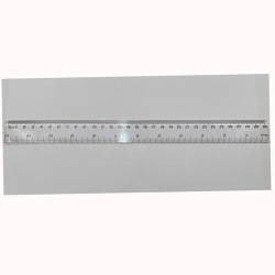 (SCG991) MOLIN REGLA ESCOLAR 30CM TRANSPARENTE