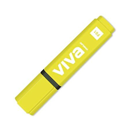 (RTF240-10-1) MOLIN MARCADOR FLUORESCENTE VIVA AMARILLO