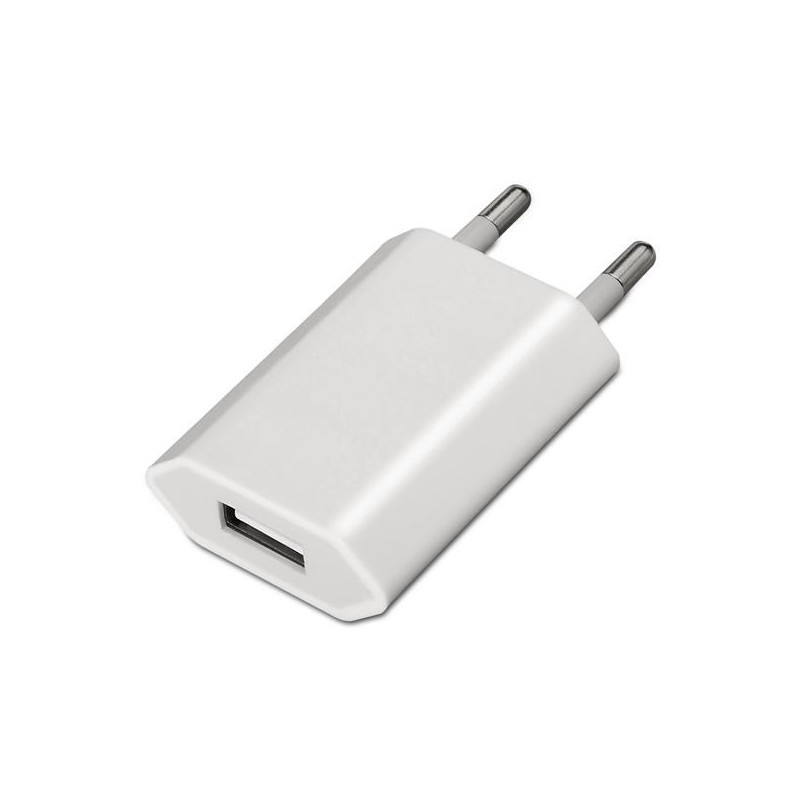 (A110-0063) AISENS MINI CARGADOR USB 5V/1A BLANCO