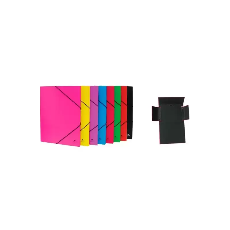 (4786RO) MARIOLA CARPETA C/GOMAS SOLAPAS S.MÉRIDA 34X26CM CARTÓN FORRADO PLASTIFICADO ROJO