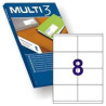 (10498) MULTI-3 ETIQUETAS ADHESIVAS 97X67