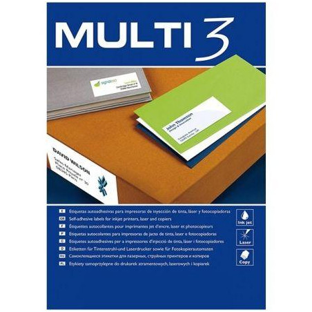 (04706) MULTI-3 ETIQUETAS ADHESIVAS 97X42