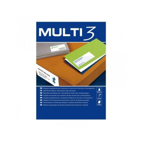 (10527) MULTI-3 ETIQUETAS ADHESIVAS 105X42