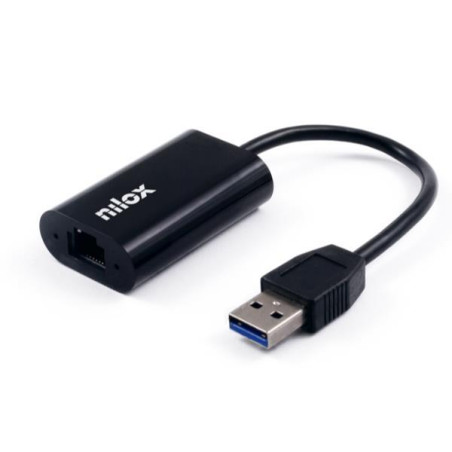 (NXADAP05) NILOX CABLE ADAPTADOR USB A  A RJ45 M/H NEGRO
