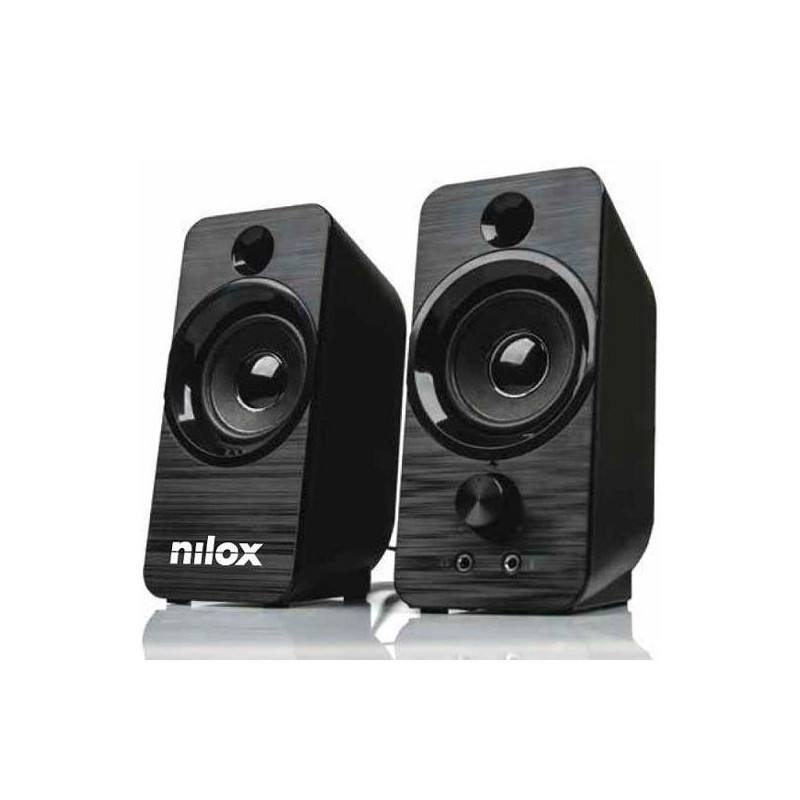 (NXAPC02) NILOX ALTAVOCES PC 6W USB NEGRO