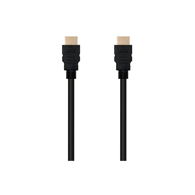 (NXCHDMI01) NILOX CABLE HDMI V1.4 (ALTA VELOCIDAD / HEC)